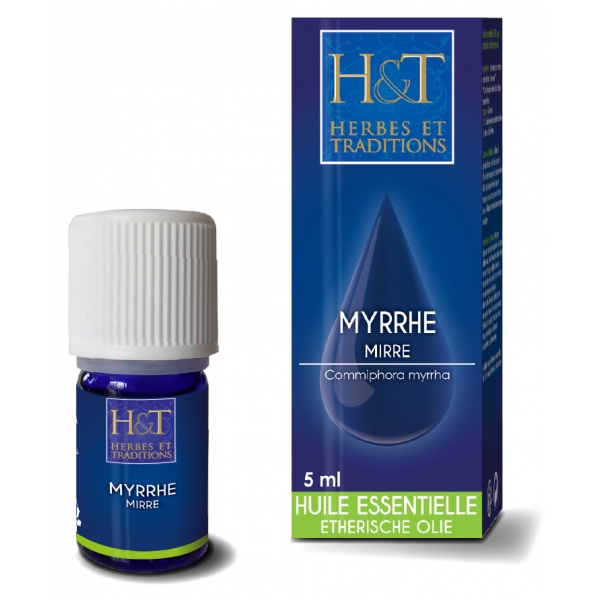 Phytothérapie Myrrhe - Huile essentielle 5 ml Herbes Traditions