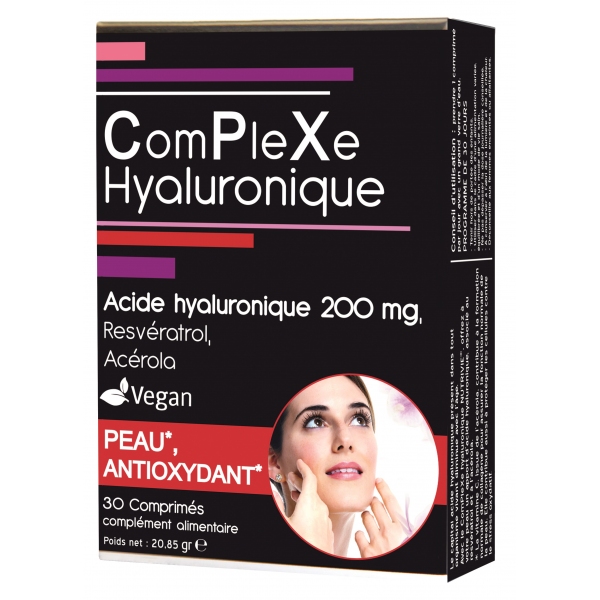 Phytothérapie Acide hyaluronique - 30 comprimes Nutrivie
