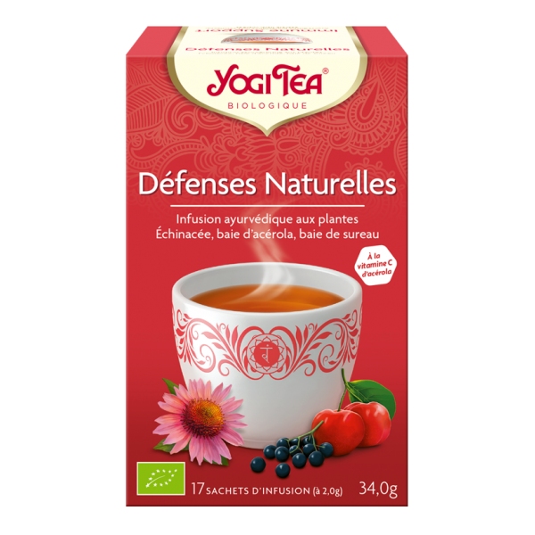 Phytothérapie Defenses Naturelles - 17 sachets Yogi tea