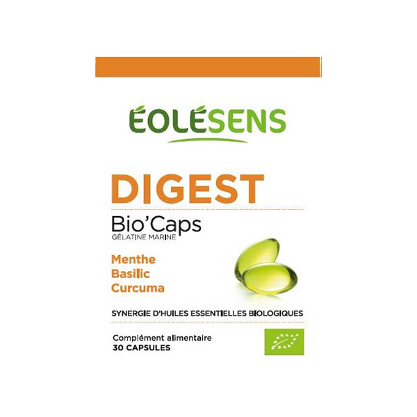 Phytothérapie Digest - BioCaps 30 capsules huiles essentielles Eolesens
