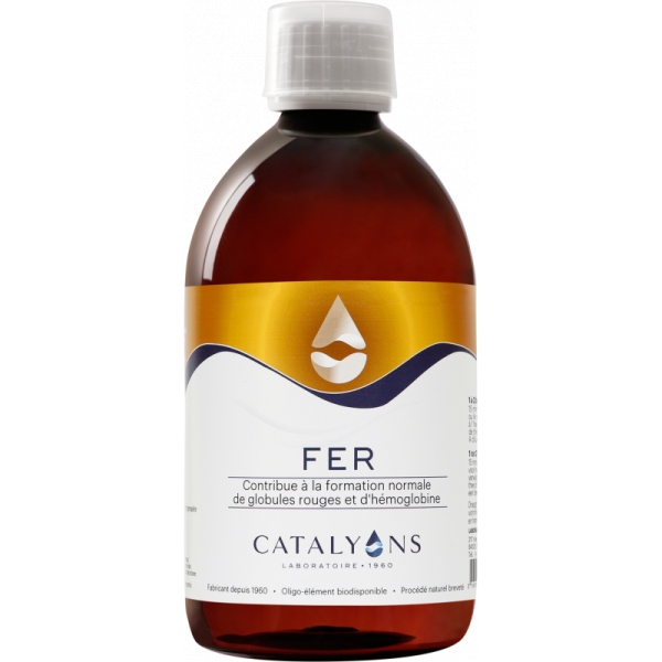 Phytothérapie Fer - Flacon 500 ml Catalyons