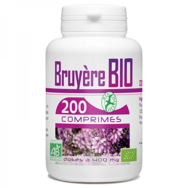 Phytothérapie Bruyere Bio 200 comprimes GPH