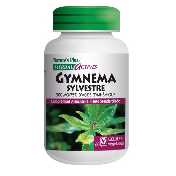 Phytothérapie Gymnema 300 mg - 60 gelules Natures Plus